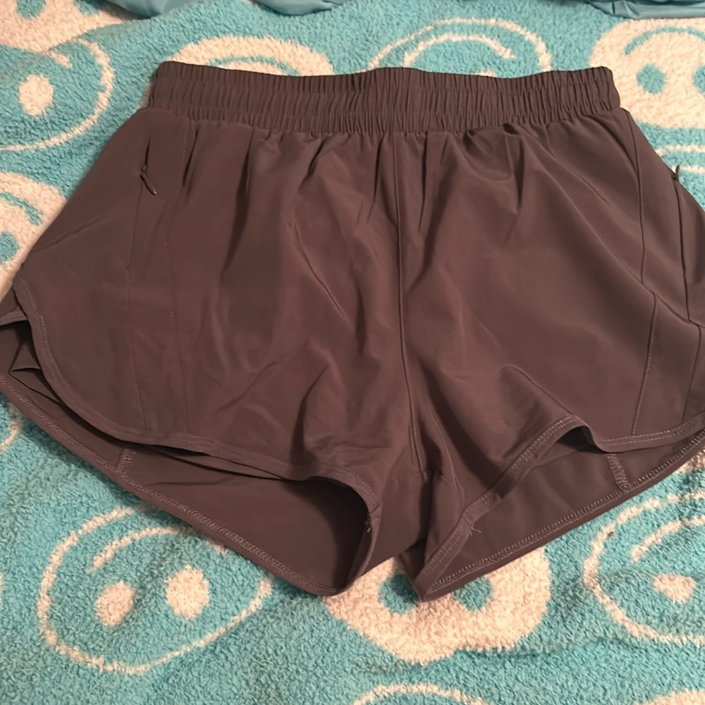 Gray lululemon shorts